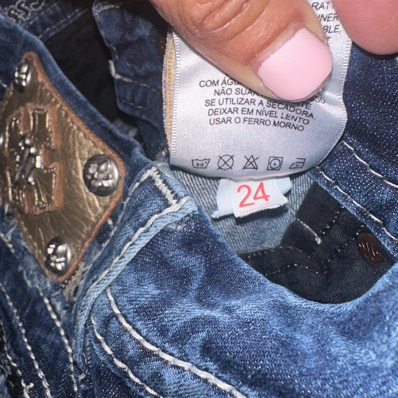 Miss me skinny jeans size 24 Women's Blue Jeans - Picture 4 of 8